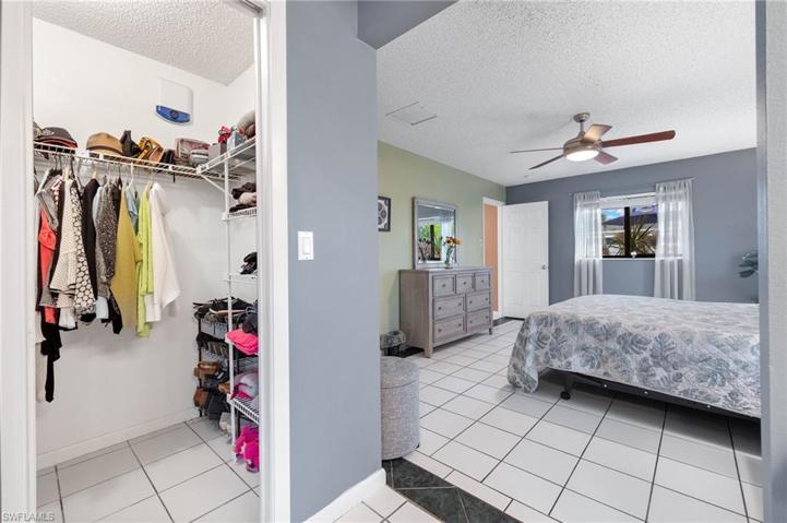 Large walk-in closet in primary bedroom and in all bedrooms throughout the house