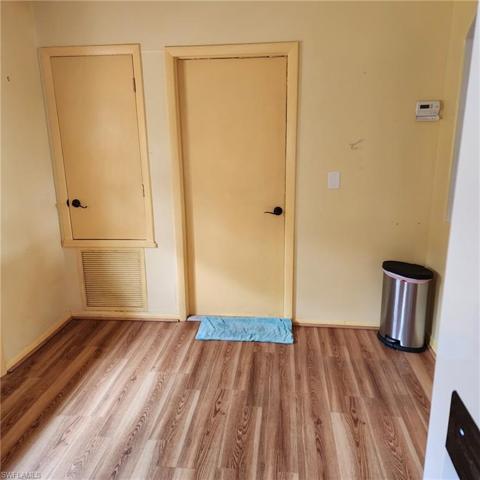 Door to garage & AC