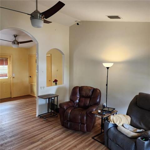 Living Room, Vaulted Ceilings