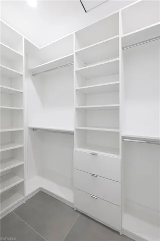Master closet