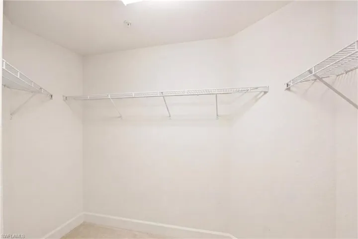 Primary bedroom closet