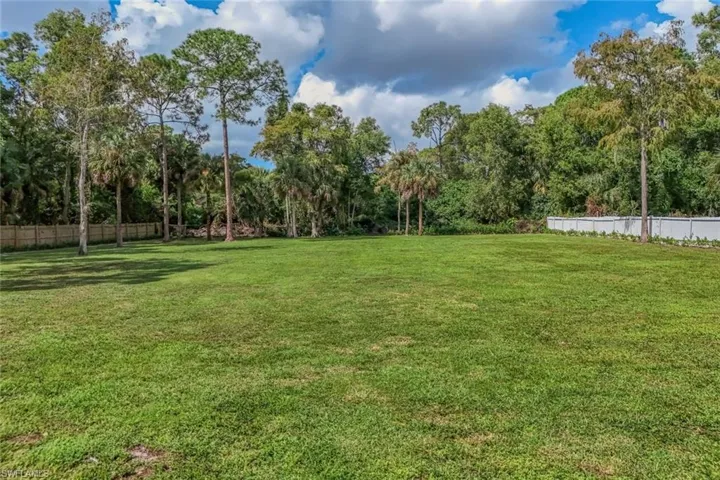 Cleared Yard