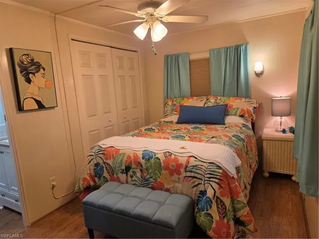 Bedroom #2 with convenient half-bath attached.
