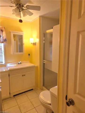 Linen closet in the hall bath.