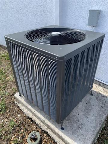 The AC is brand new.