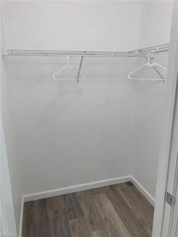 Large walk in closets in both guest bedrooms.