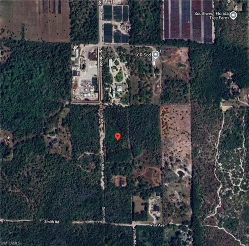 Aerial overview of property's location