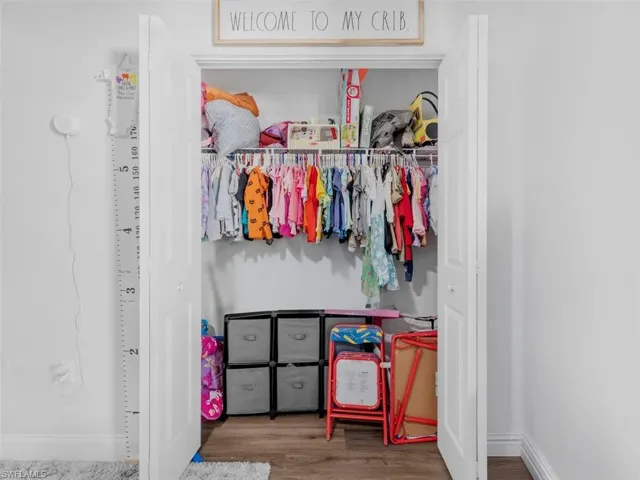 View of closet