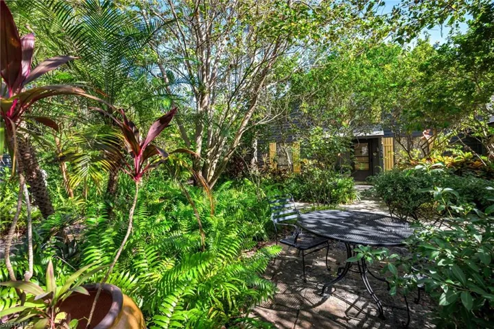 View of patio