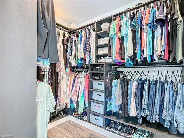 Primary Walk in closet