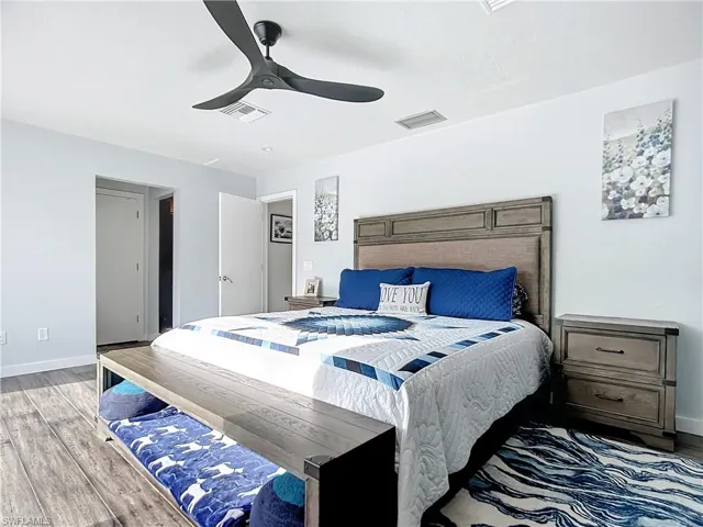 Primary Bedroom with entry to primary bath and closet