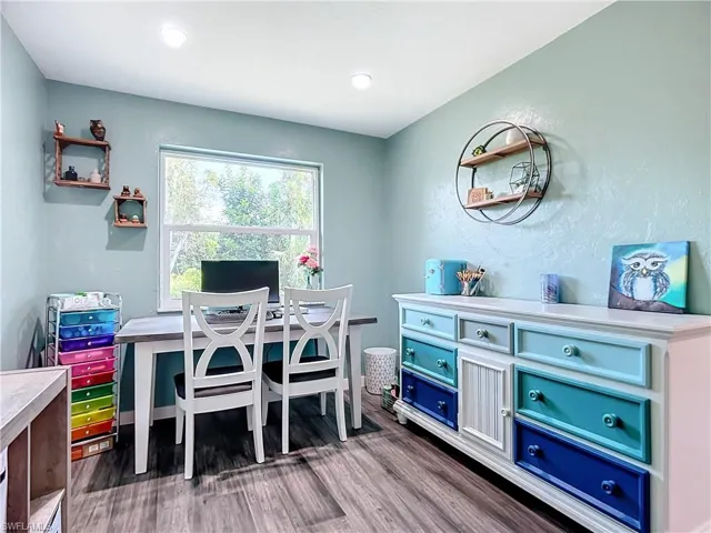 4th Bedroom/Office space with beautiful views of the property