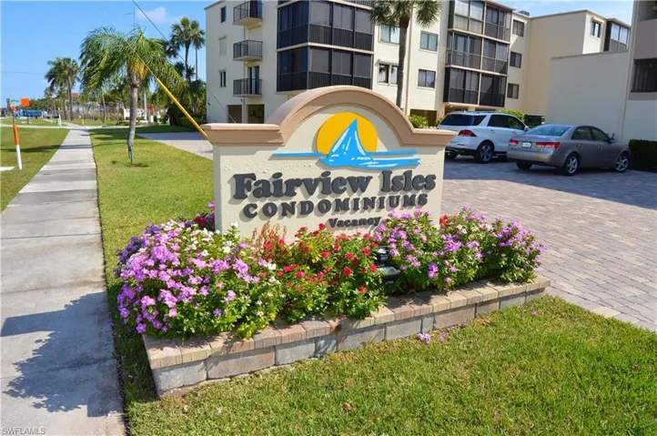 Tropical landscaping on property