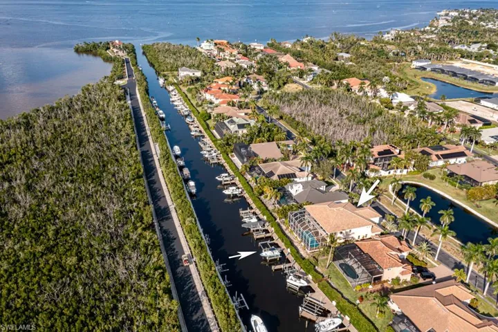 Canal out to open water