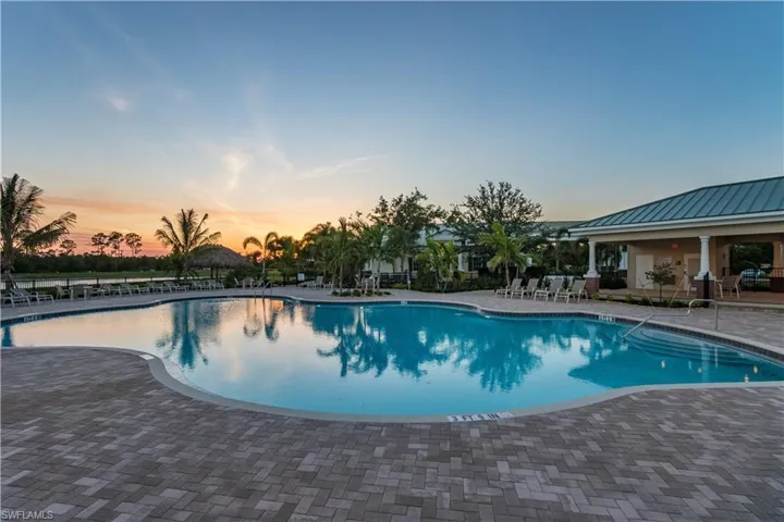 Community resort pool