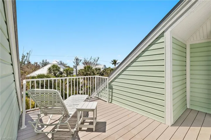 View of deck