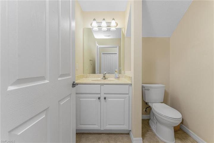 Downstairs half bath