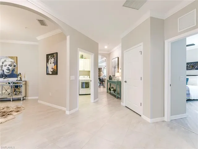 Access to the home office, laundry and guest bedrooms