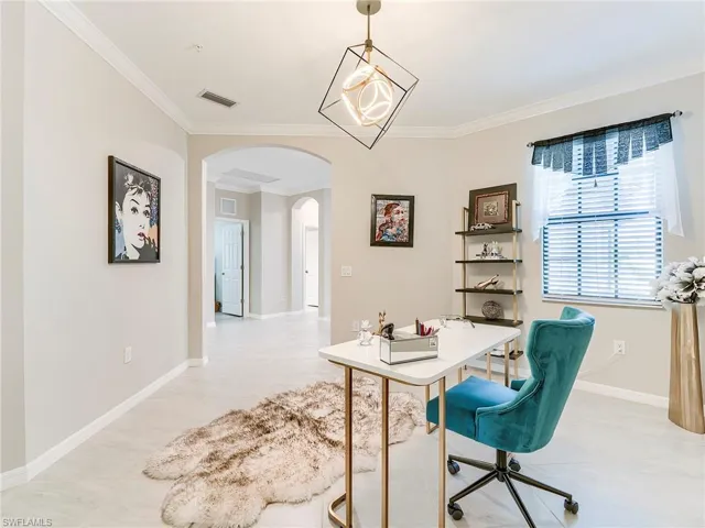 A second media room or craft area are other ways to use this wonderful space
