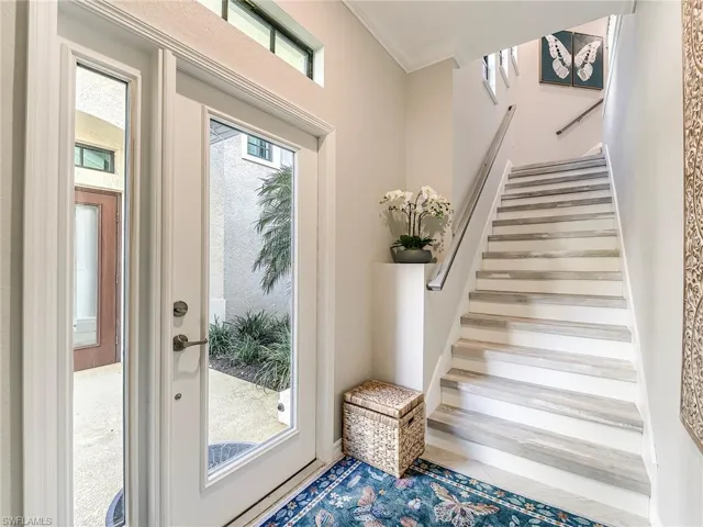Take the stairs or your own private elevator