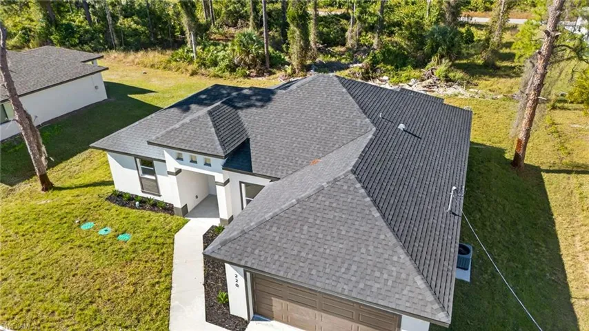Aerial view of property and surrounding area