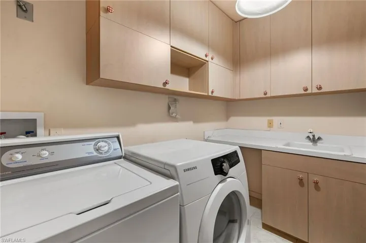 Laundry with included washer dryer