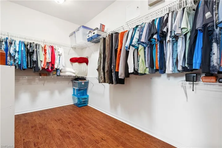 GIGANTIC Master Closet! A lot of potential for built-in-cabinets the WAY YOU WANT!