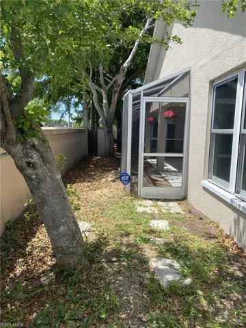 View of the back of the house.