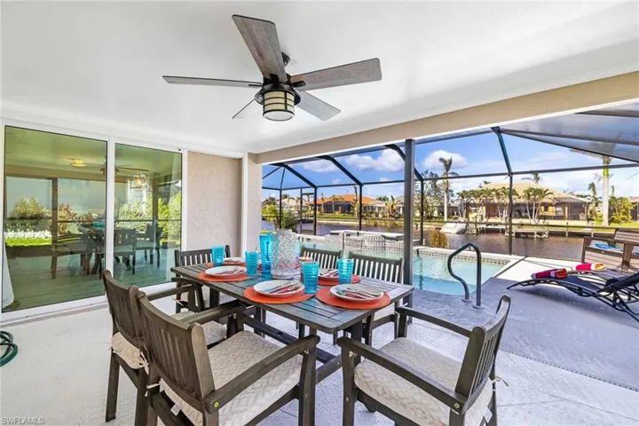 Enjoy meals poolside! Propane grill is also available