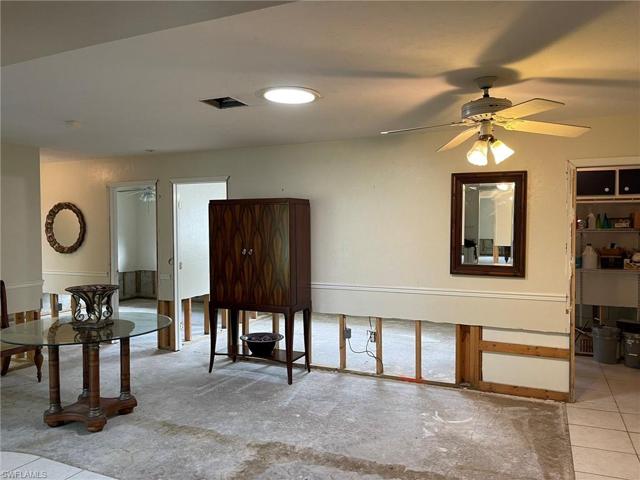 Informal Dining Area and Family Room Area