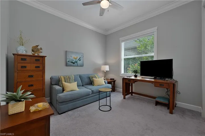 Beautiful Bedroom with sleeper sofa