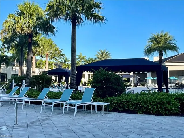 Lap pool area