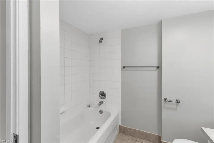Second bath & shower