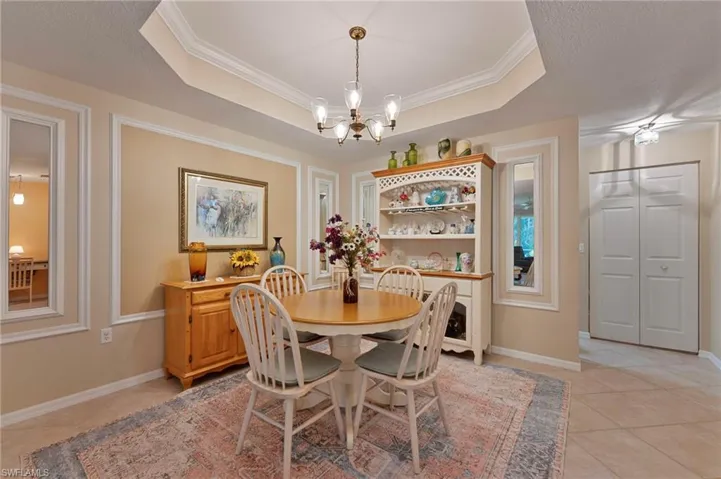 Graced by Tray Ceiling and Architectural Elements