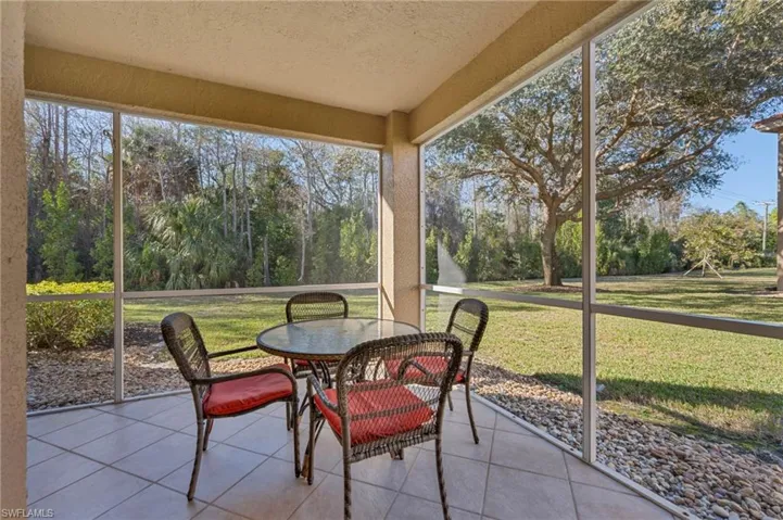 Screened Lanai with Expansive View and Exceptional Privacy