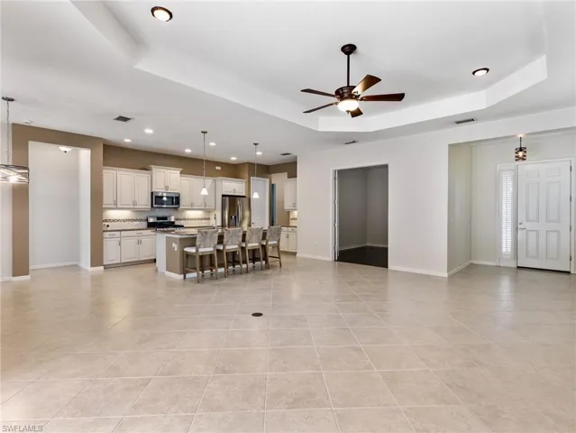 A large comfortable living space with Kitchen overlooking Great Room