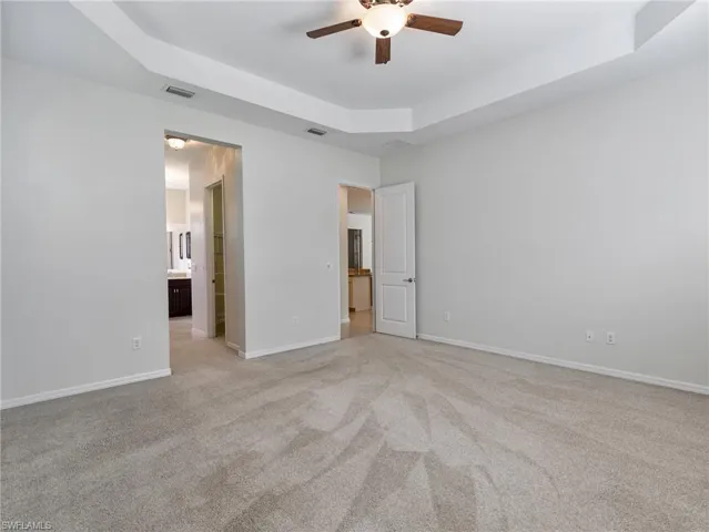 The Primary Bedroom boasts 2 walk-in closets