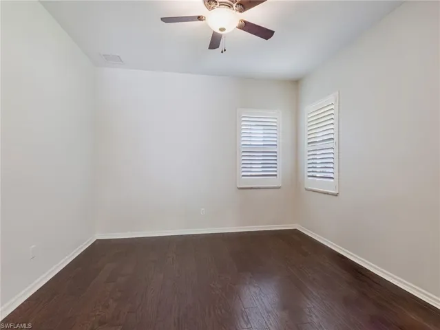 Office/Den is a large space.  Express your creative side and decide its use.