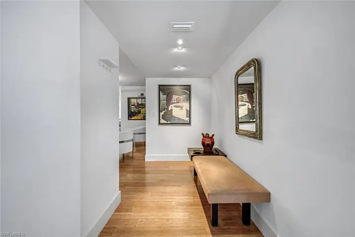 Lovely foyer to welcome guests.