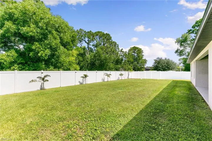 An Irrigation System surrounds the entire property to maintain the lush greenery!