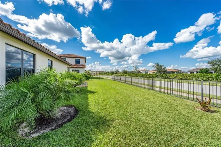 Exterior Fenced Yard