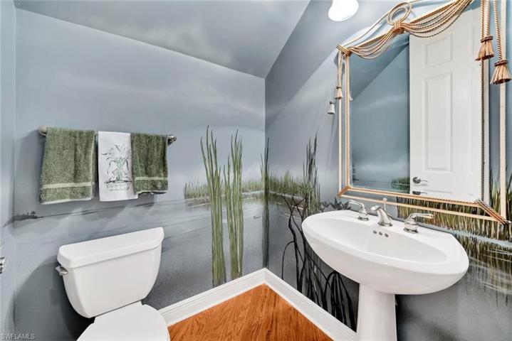 Powder room main floor