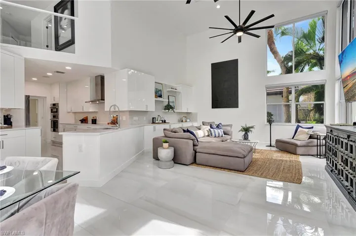 large open concept Family Room