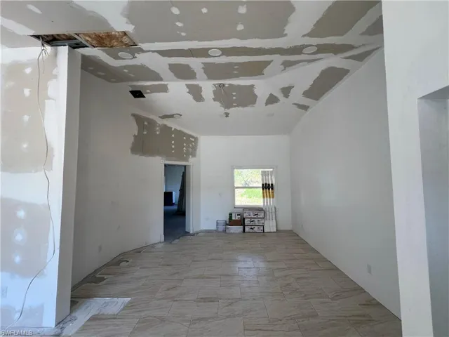 View of spare room