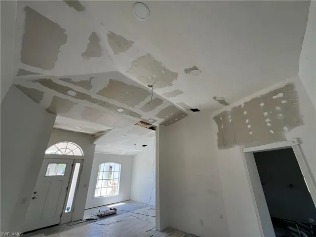 View of foyer entrance