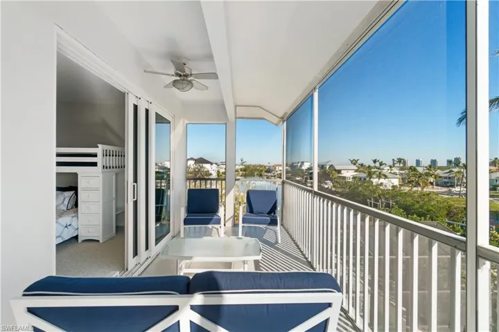 Balcony space is everywhere