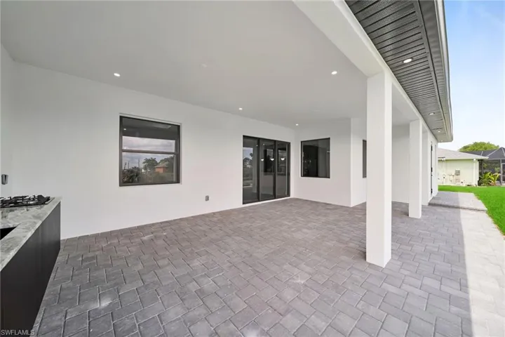 View of patio