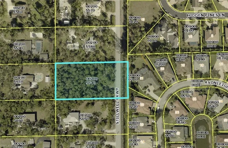 Aerial overview of property's location