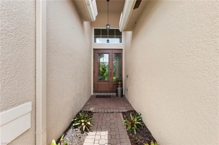 Beautiful custom iron door
