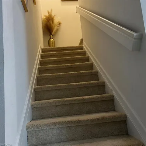 View of stairway